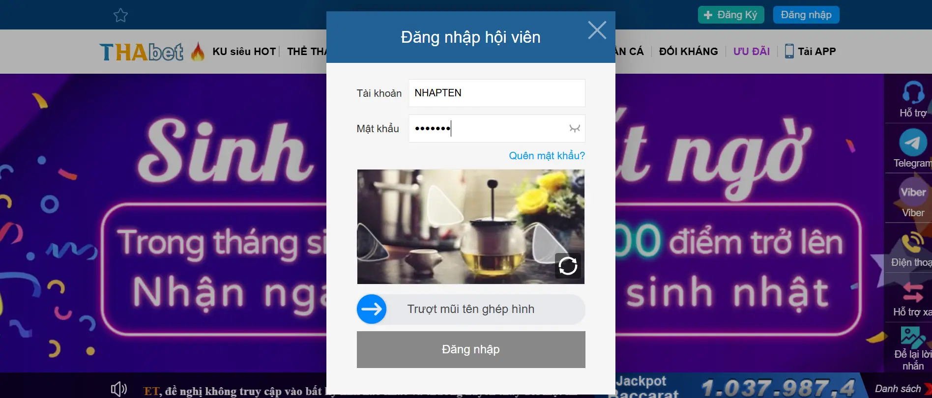 Hướng Dẫn Đăng Nhập Thabet88 Nhanh Chóng và An Toàn 2025