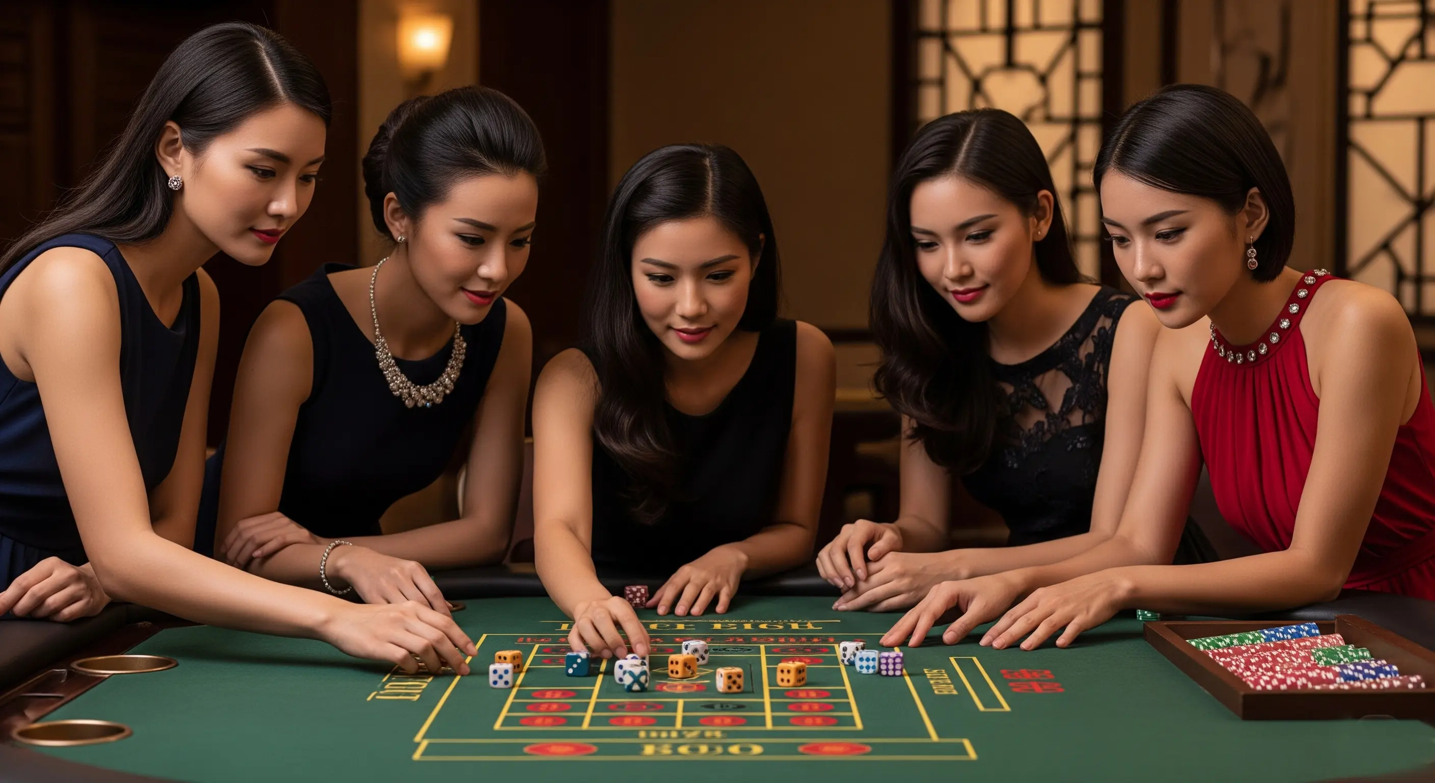 Người chơi đang thể hiện sự vui vẻ và hứng thú khi chơi Tài Xỉu tại Thabet88.