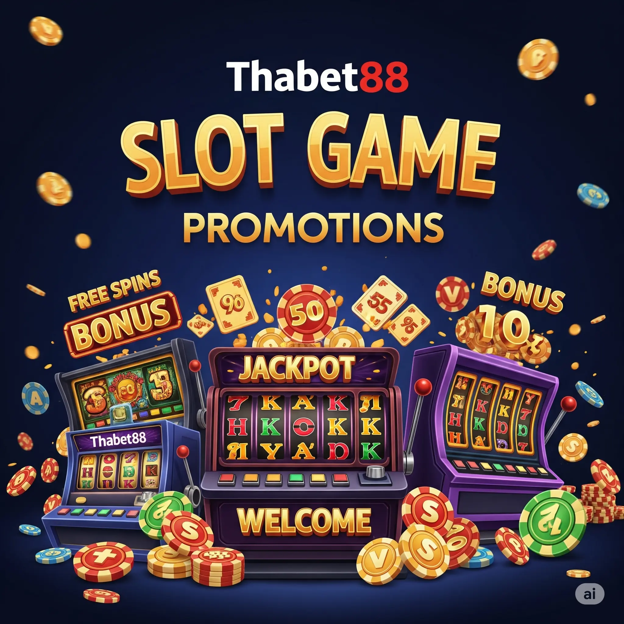 Hình ảnh về các chương trình khuyến mãi nổ hũ tại Thabet88 Casino.